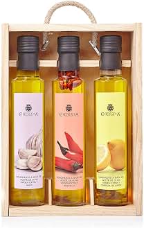 La Chinata Estuche 3 Condimentos Aceite de Oliva Virgen Extra