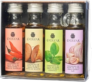 Aceite Oliva Virgen Extra ‘4 Condimentos’ (4 x 25 ml) - La Chinata