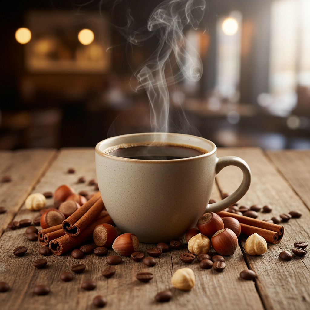 Café Aromatizado Canela Y Avellana