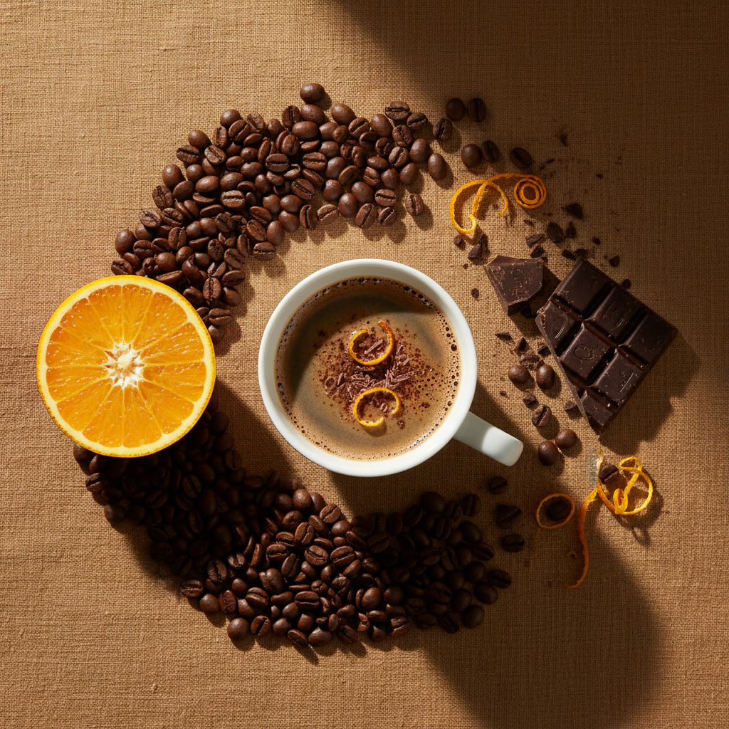 Café Aromatizado Chocolate y Naranja
