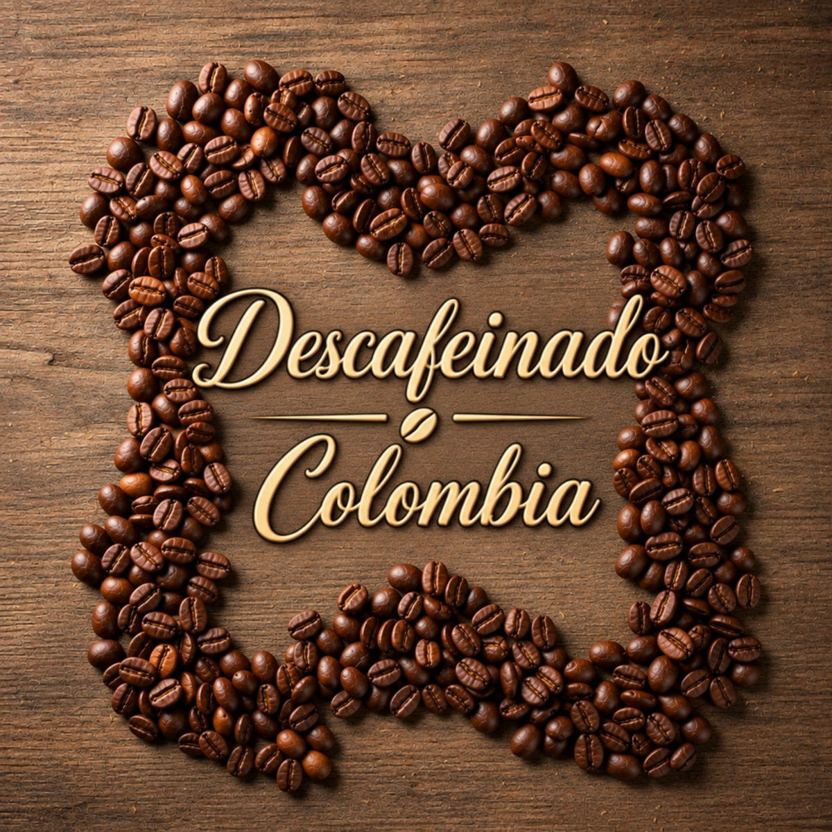 Descafeinado Colombia 100% Arábico, Tueste Natural